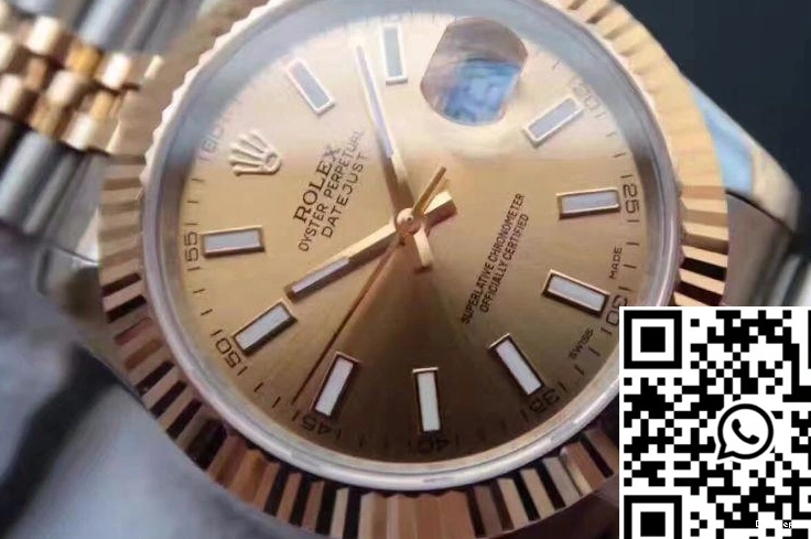 126333 Dial Rolex Datejust 41mm Champagne 0217